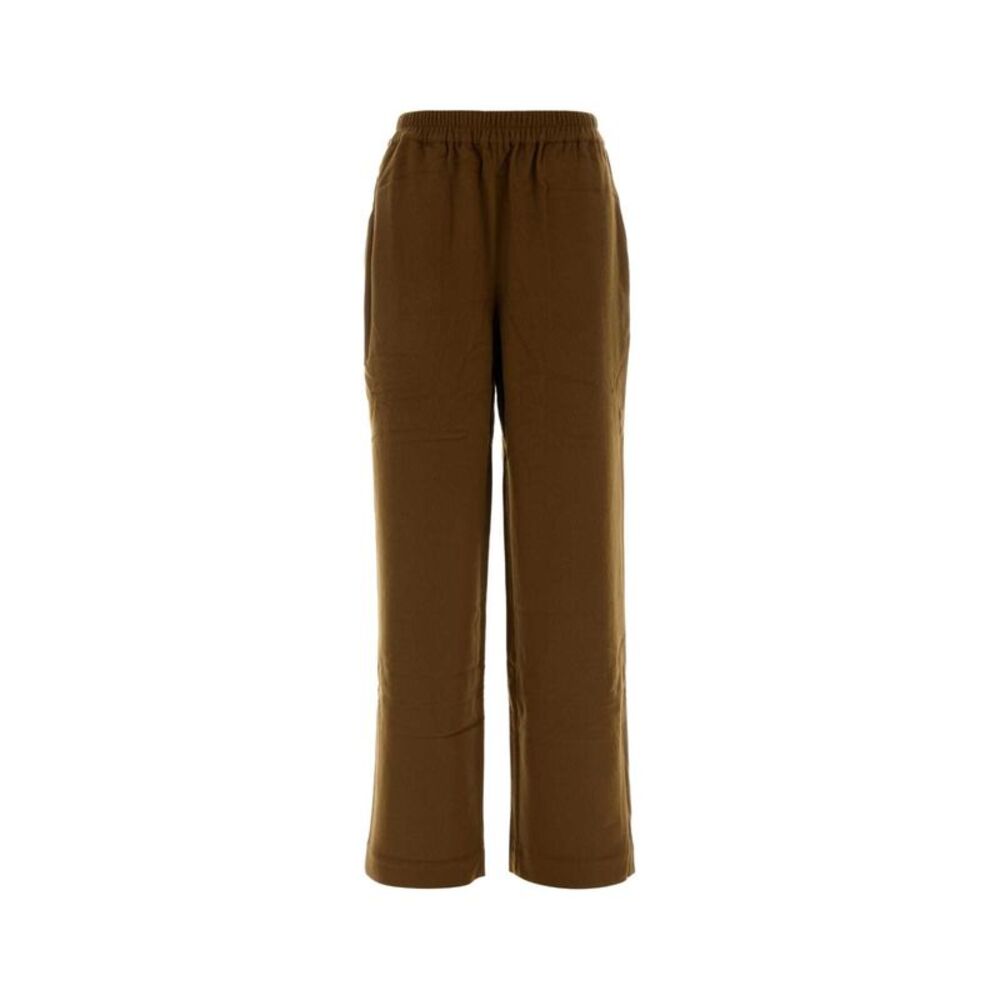 Le Kasha Women Brown Cashmere Joggers